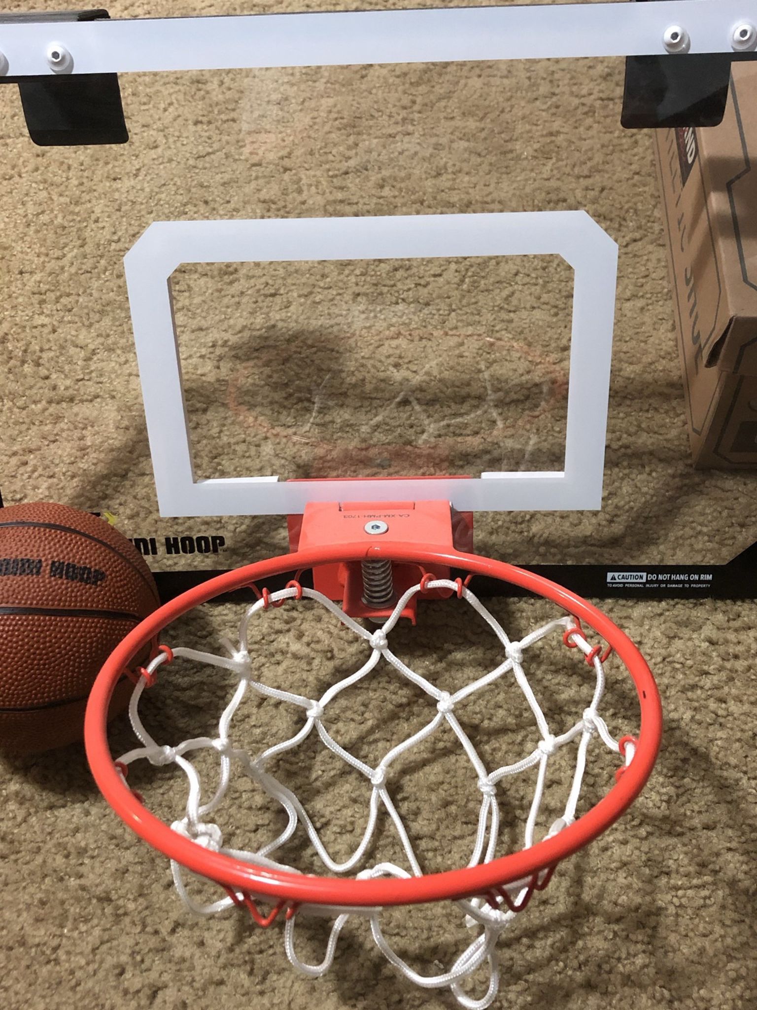 Durable Indoor Basketball Hoop/ Ball