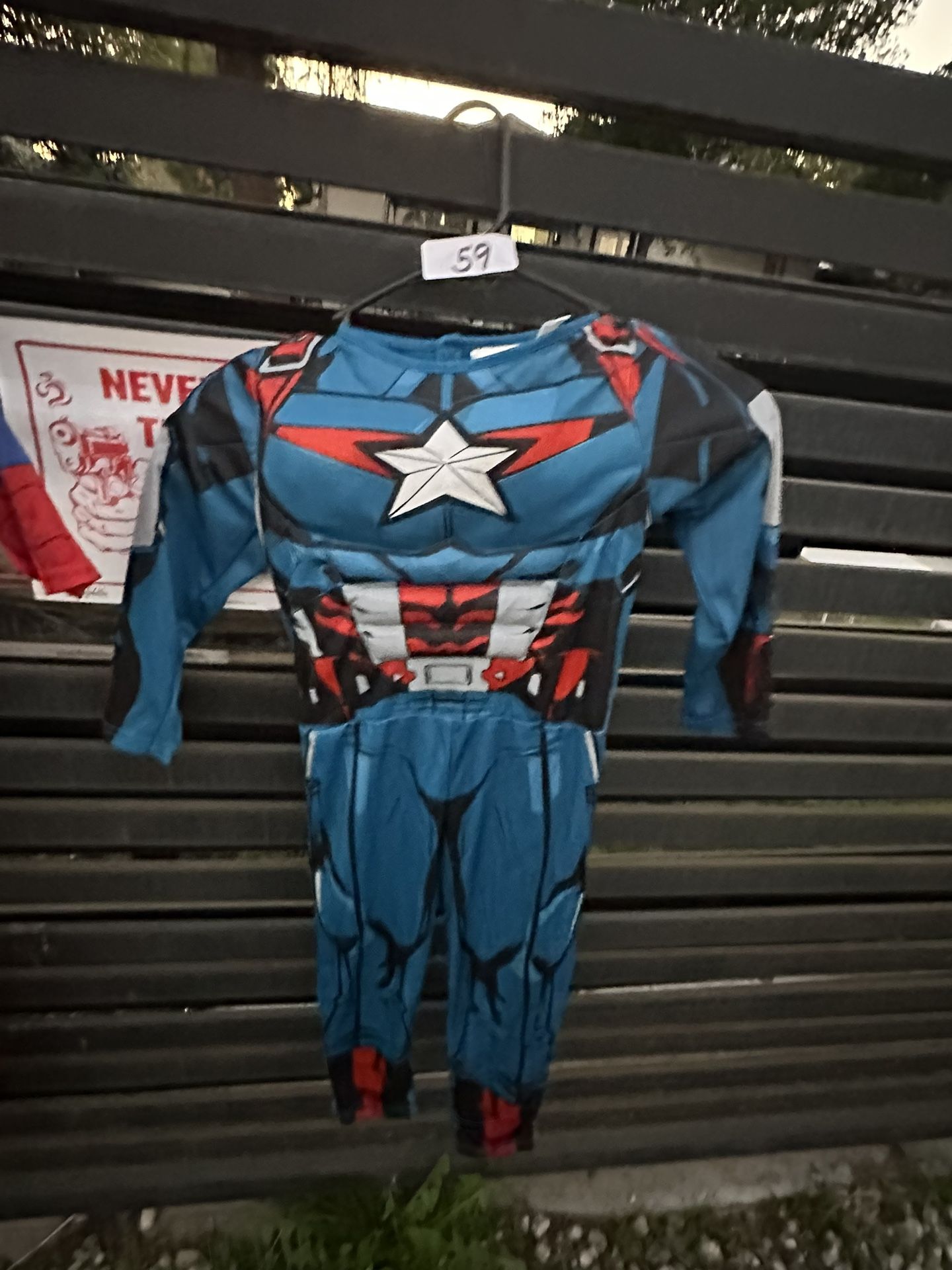 Captain America Custome Disfraz - 15$ Halloween