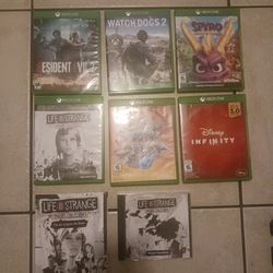 Xbox One 6 Games "Read Description "