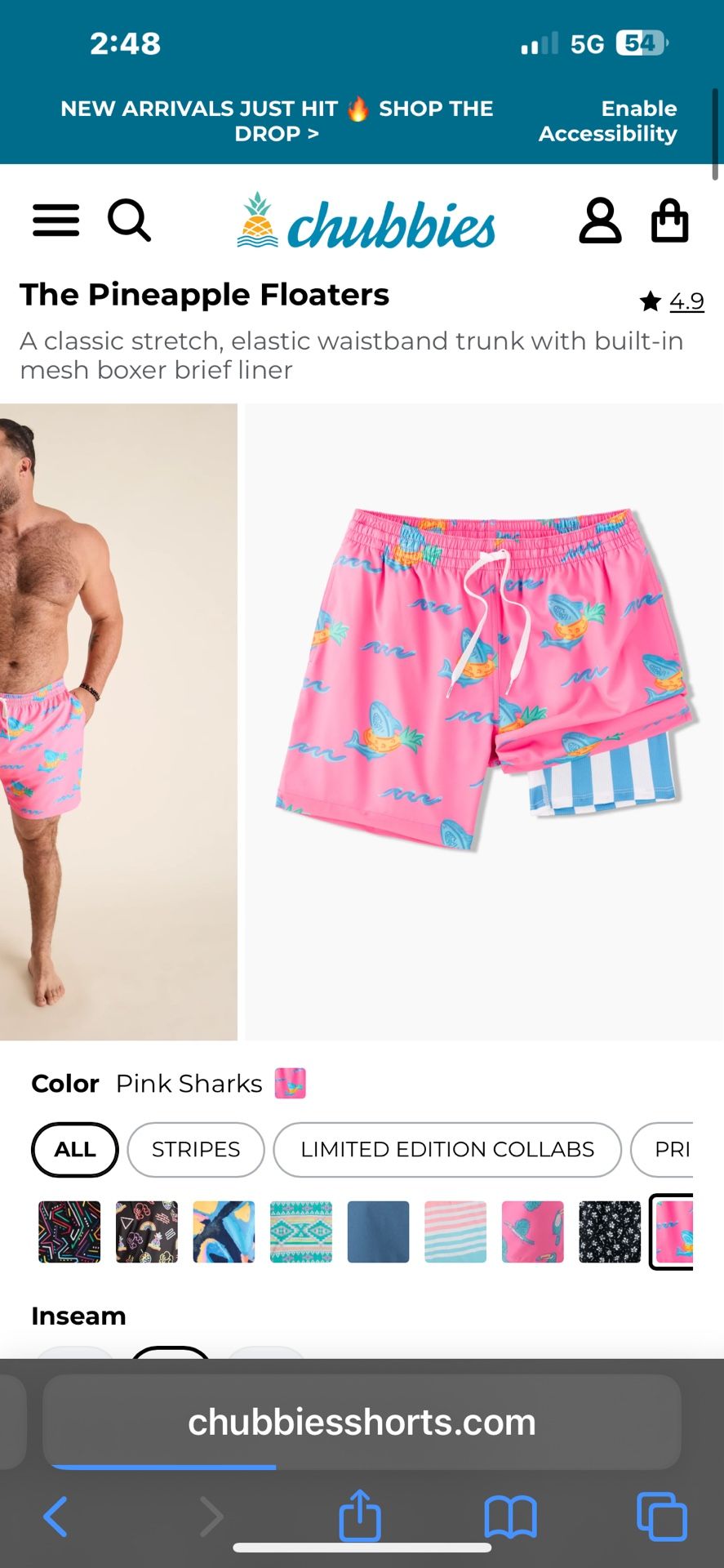 Chubbies Swim Shorts