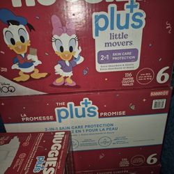 Huggies Size 6 $45 Cada 1 Caja Precio Firme 