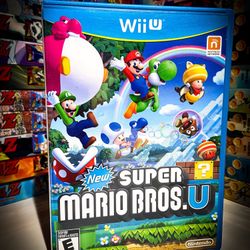 New Super Mario Bros. U (Nintendo Wii U, 2012) CIB