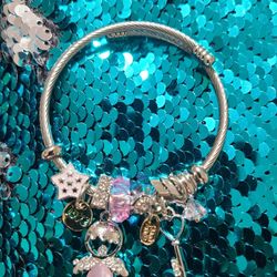 Stainless Steel Charms Bracelet