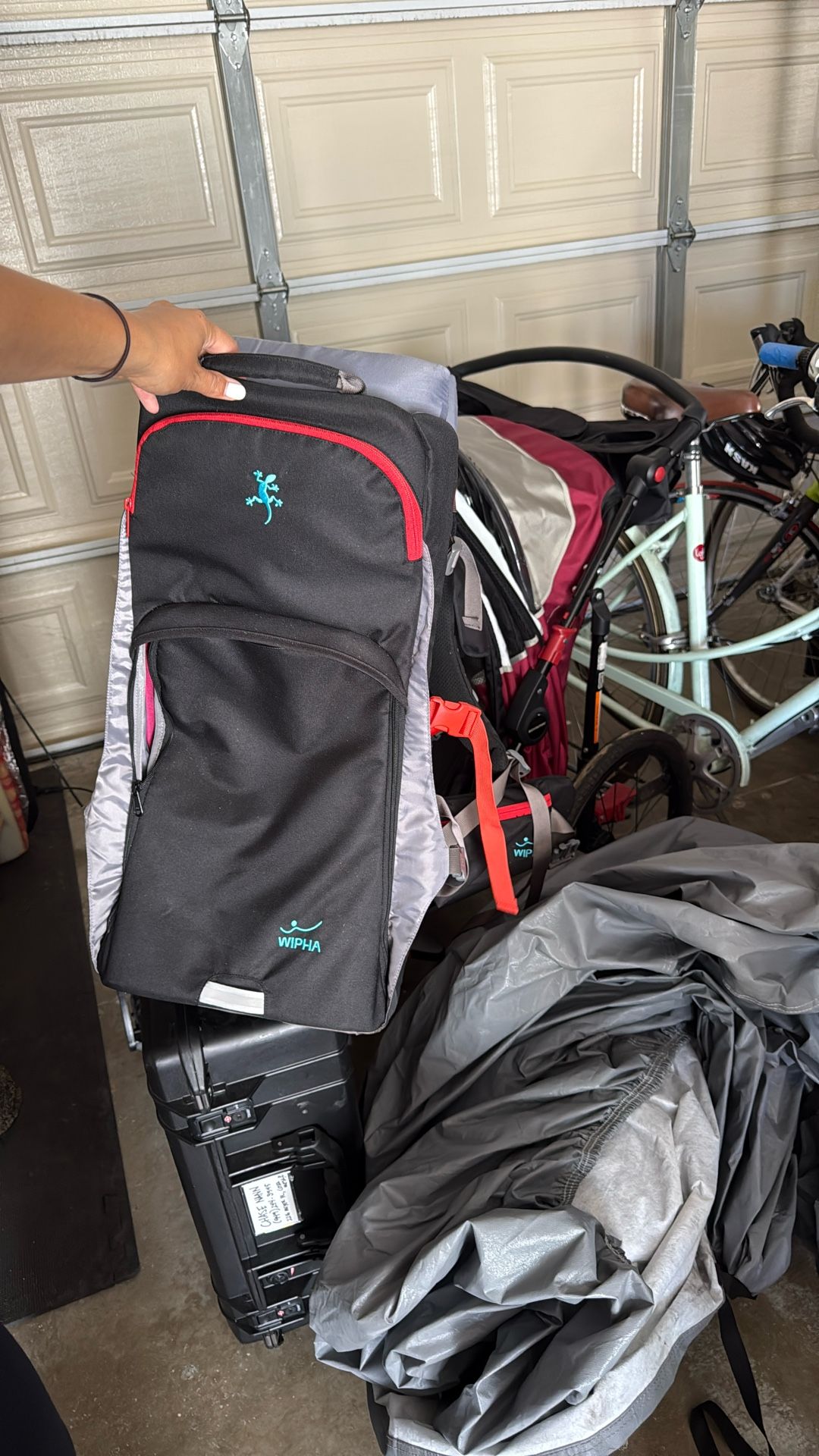Hiking Back Pack With Storage And Kids Seat