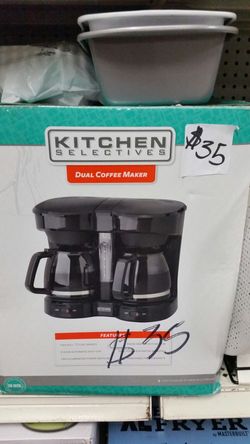 Dual coffee maker