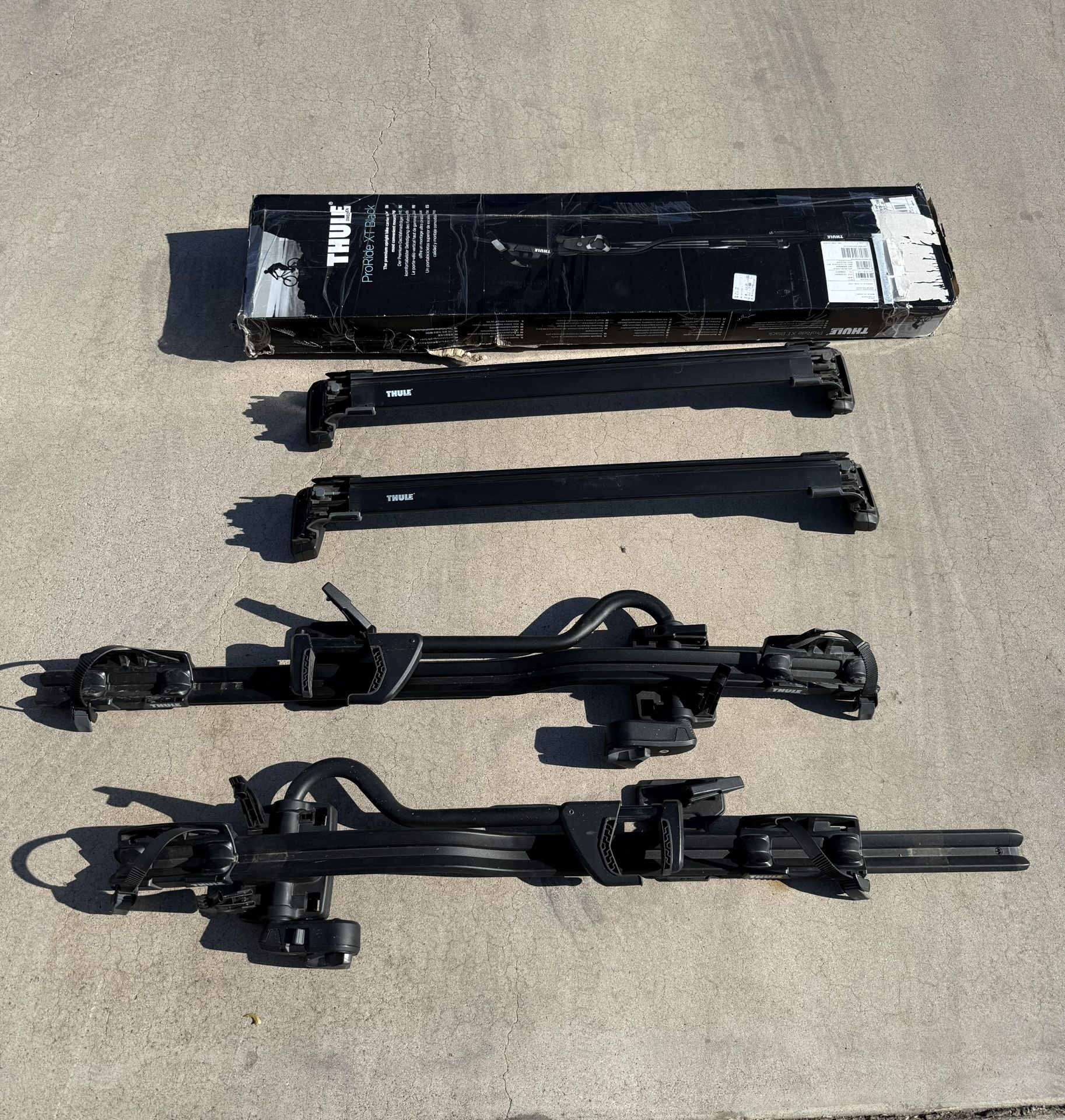 Thule Roof Mount Bike Rack And Roof Rails