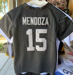 TODDLER 4T/5T. 6T/7T. RAIDERS MENDOZA JERSEYS IN STOCK