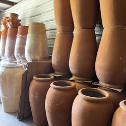 Tall Terracotta Clay Pots $$$$