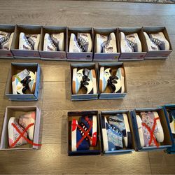 Collection of Toddler Sneakers Bluey, Frozen, Super Mario 