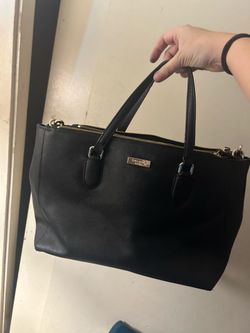 Kate spade big black purse great size. Great shape