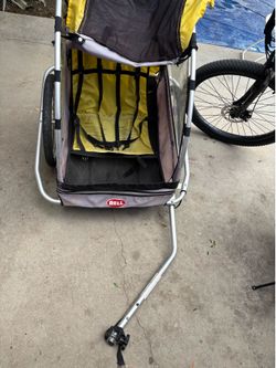 Kids bike cart