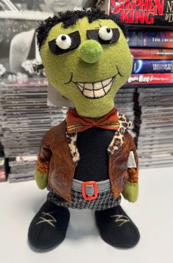 Animated Singing & Stepping Frankenstein Halloween Plush 12”