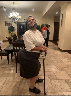 Halloween costume granny