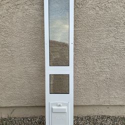 80.5” Adjustable High Tech Pet Sliding Door For (Large Dogs)