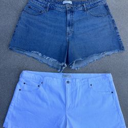 Abercrombie & Fitch Women’s Denim Jean Shorts Size 35