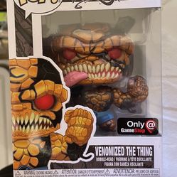 Limited Edition Metallic Venomized The Thing  Funko Pop 