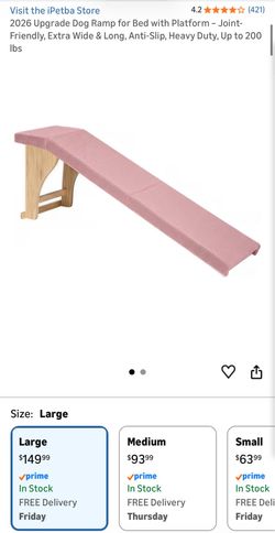 New and sealed box dog ramp