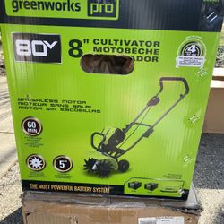 Greenworks Pro 80v Tiller