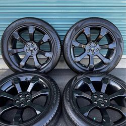 21” Ford Explorer ST 2024 Black Wheels Rims Tires TPMS Factory OEM
