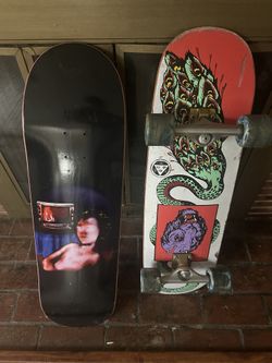 Full Skateboard W Trucks N Wheels And One Deck
