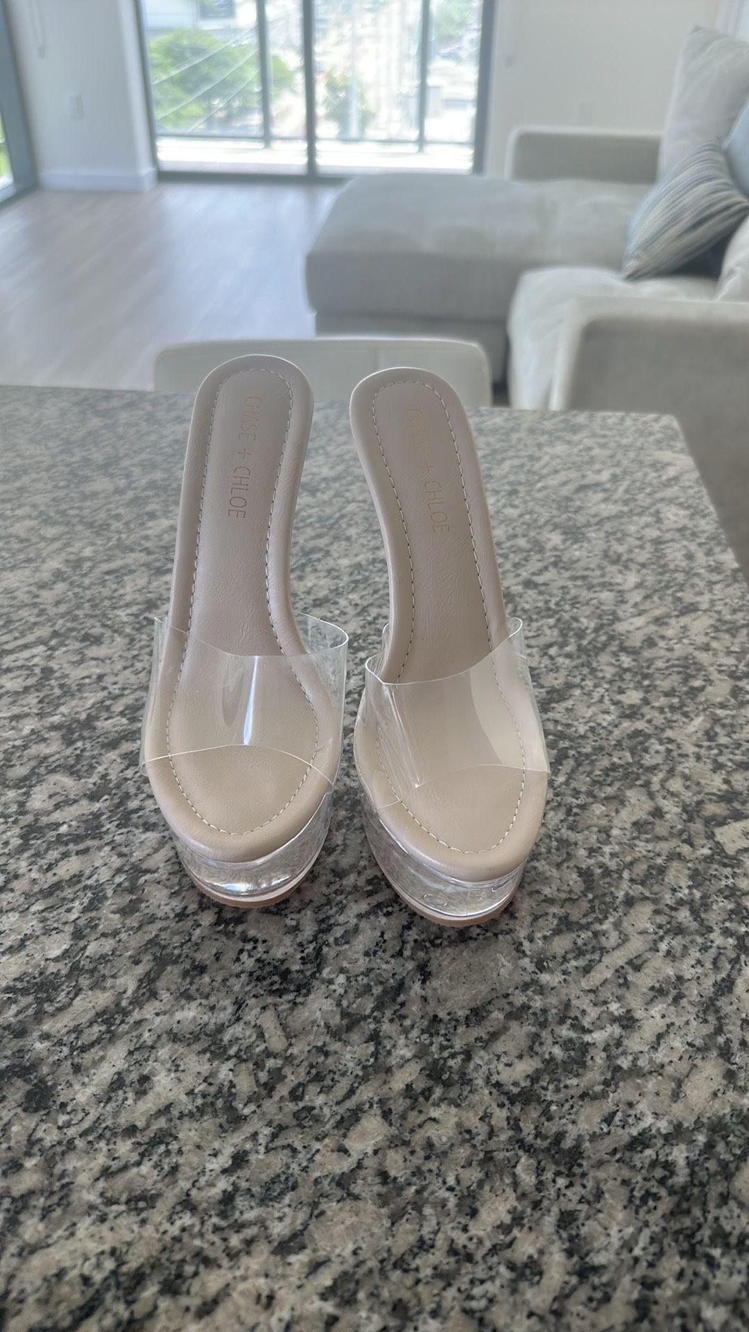 Clear Heels