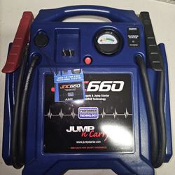 Jump-N-Carry 1700 Peak Amp 12 Volt Jump Starter SOLJNC660 New Never Used