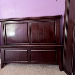 Pottery Barn Queen Bed frame 