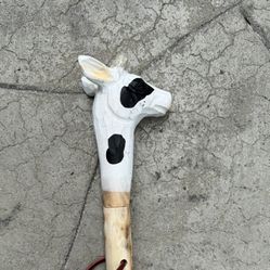 Cow Walking Stick NWT