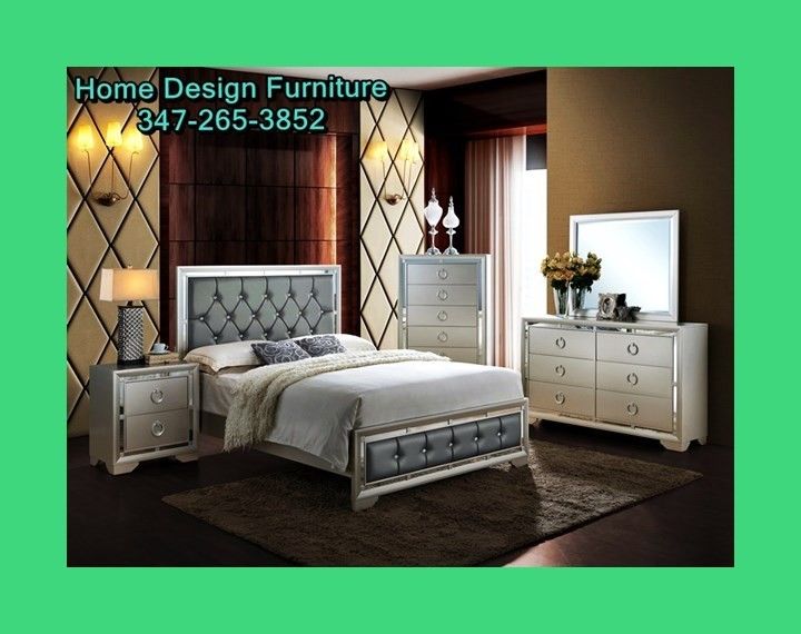 Brand New Complete Bedroom Set With Orthopedic Mattress For