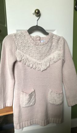 Toddler girl knit dress, 4t