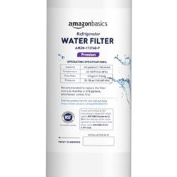 Amazon Basics Replacement Samsung DA97-17376B, HAF-QIN/EXP Refrigerator Water Filter, 1-Pack, Premium Filtration