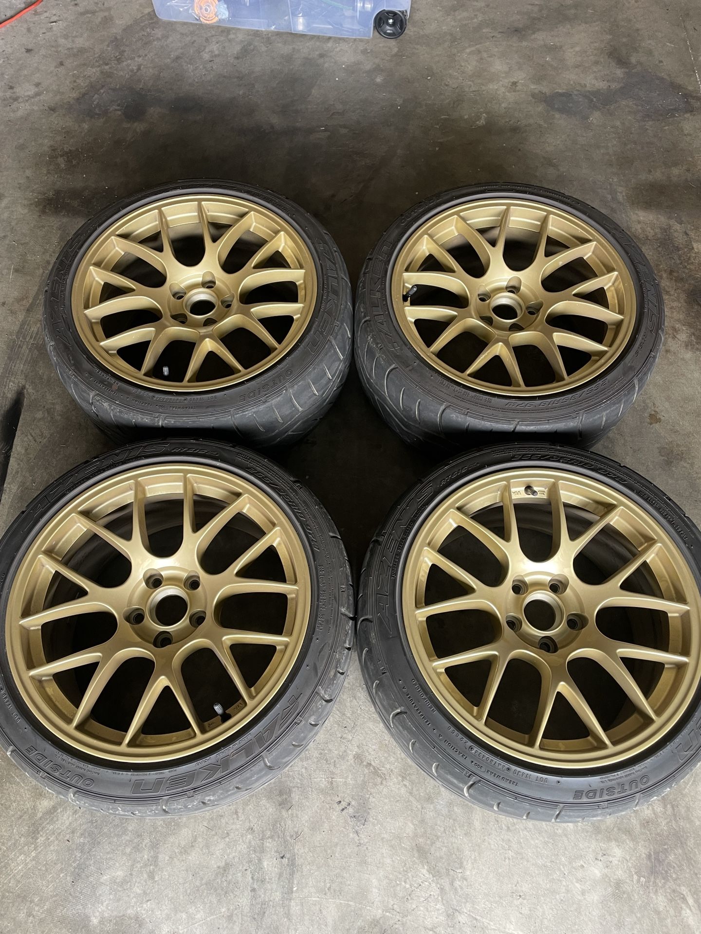 APEX EC-7 RIMS FOR SUBARU 5x114 LUG PATTERN for Sale in Puyallup, WA ...