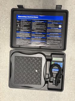 Mastercool Accu-Charge II Electronic Refrigerant Scale 98210-A 240lb Capacity