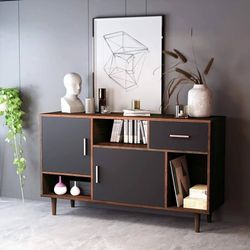 Modern TV Stand ,Home Media Entertainment Center for tv up to 47",TV Console Storage Cabinet $105