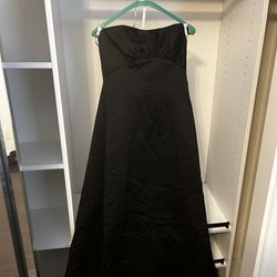 David’s Bridal Black Gown 