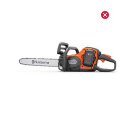Husqvarna350i  Battery Chainsaw Charger And Battery Included