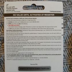 $30 For $20 Verizon Single Line Plan
