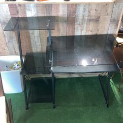 Glass Desk