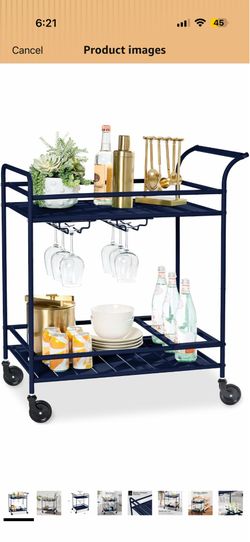 Rolling bar cart BRAND NEW