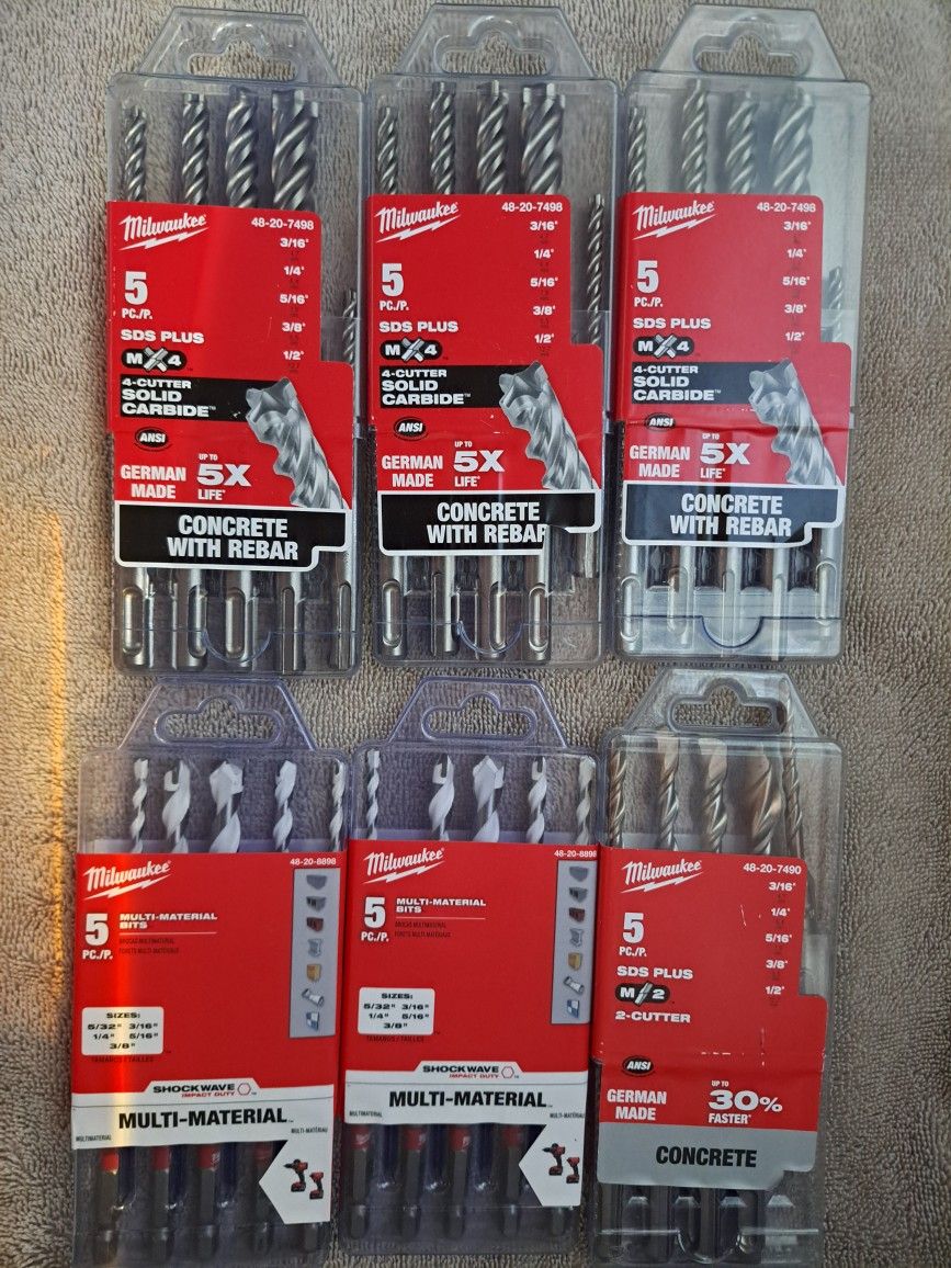 Milwaukee
MX4 4-Cutter/ Shockwave Hammer Drill Combo 