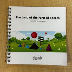 Montessori The Land of the Parts of Speech