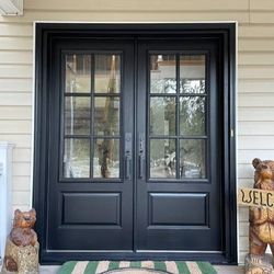 Double Iron Door