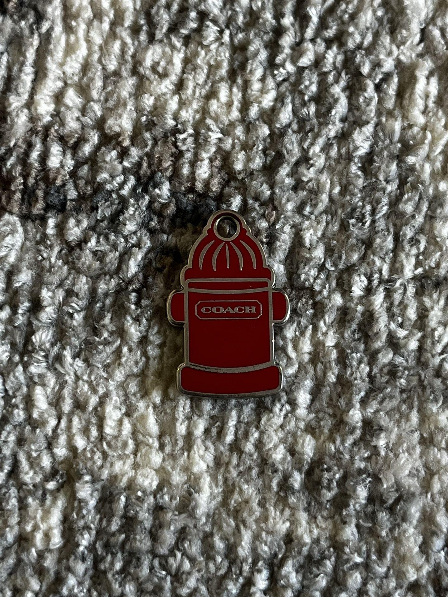 COACH Dog Collar Name Tag