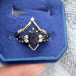 Stary night ring set