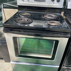 Whirlpool stainless steel stove works excellent no issues $169.30 warranty