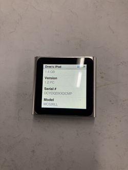 Apple ipod Nano 6th Gen