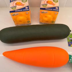 Viral Squishy Toys Carrot Pickle Cheese 
