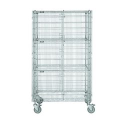 Mobile SOLID Metal Security Cage 