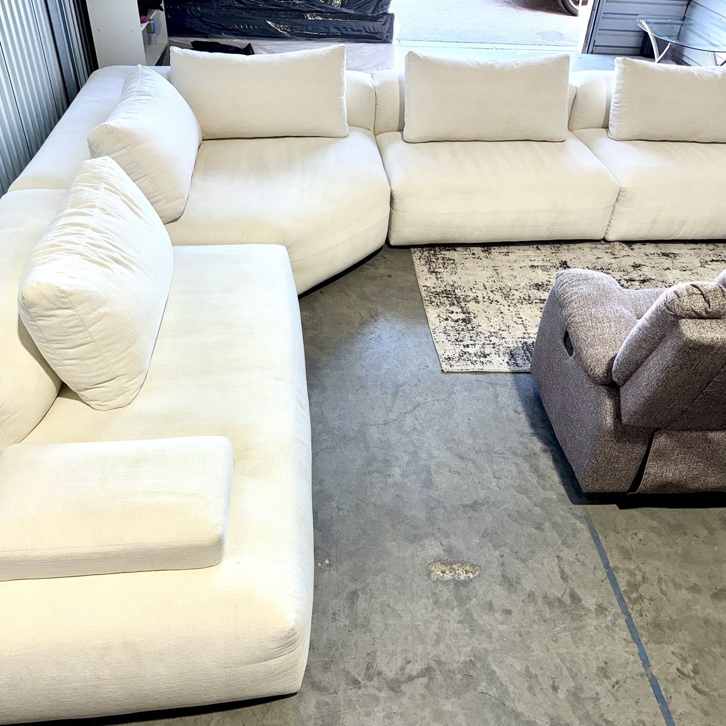 Free Delivery* Rene Cazares “Big Sur” Sectional Sofa