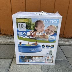 10 Ft Easy Pool With Filter Pump 